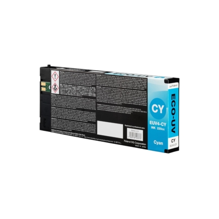 Cartouche EcoUV4 Cyan 220 cc