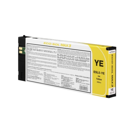 CART. ECOSOL MAX-3 JAUNE 220 ml