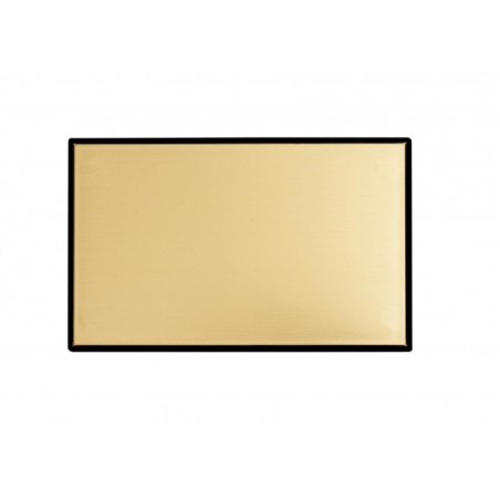 Plaque Chanfrein Noir (carton de 100)